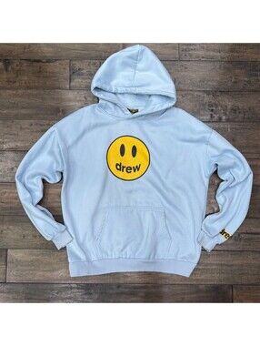 AUTHENTIC drew house Mascot Hoodie, Sky Blue